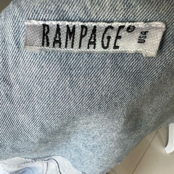 SOLD ‼️‼️Rampage Light Blue Denim Dress - Picture 9 of 15